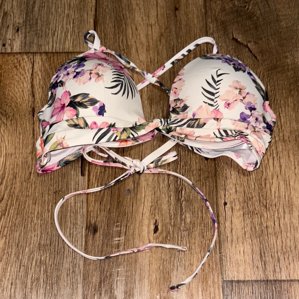 Floral Bikini Top